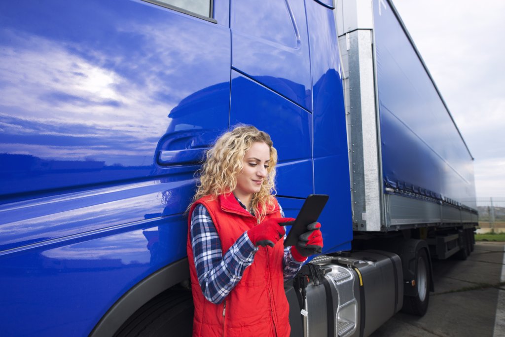 Woman Truck Driver
