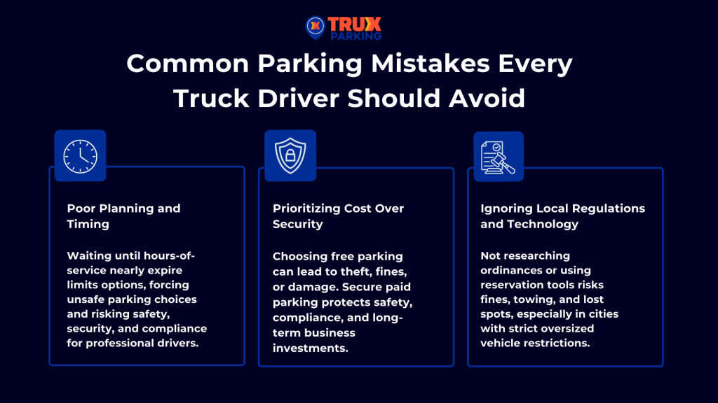 Common Truck Parking Mistakes